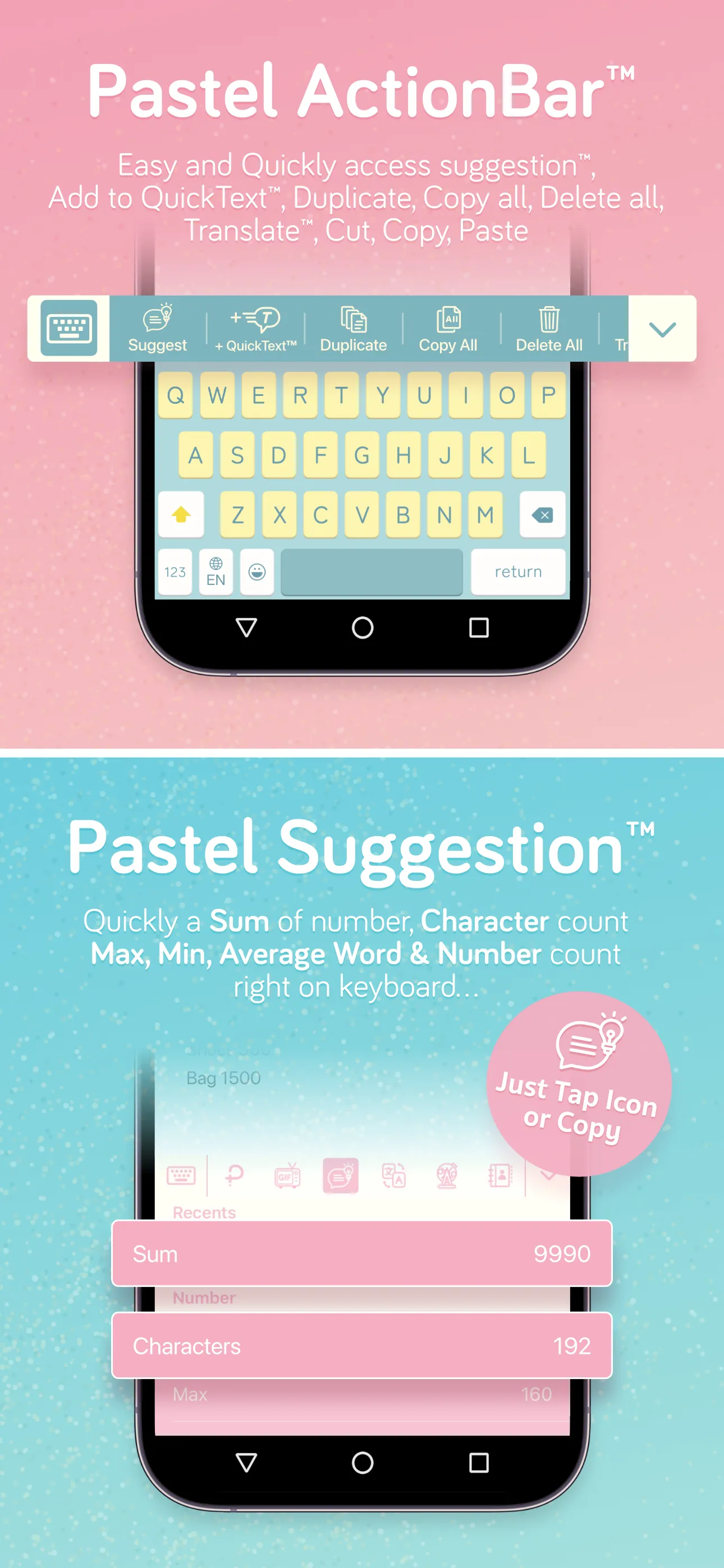 Pastel Keyboard - VIP Premium | Indus Appstore | Screenshot