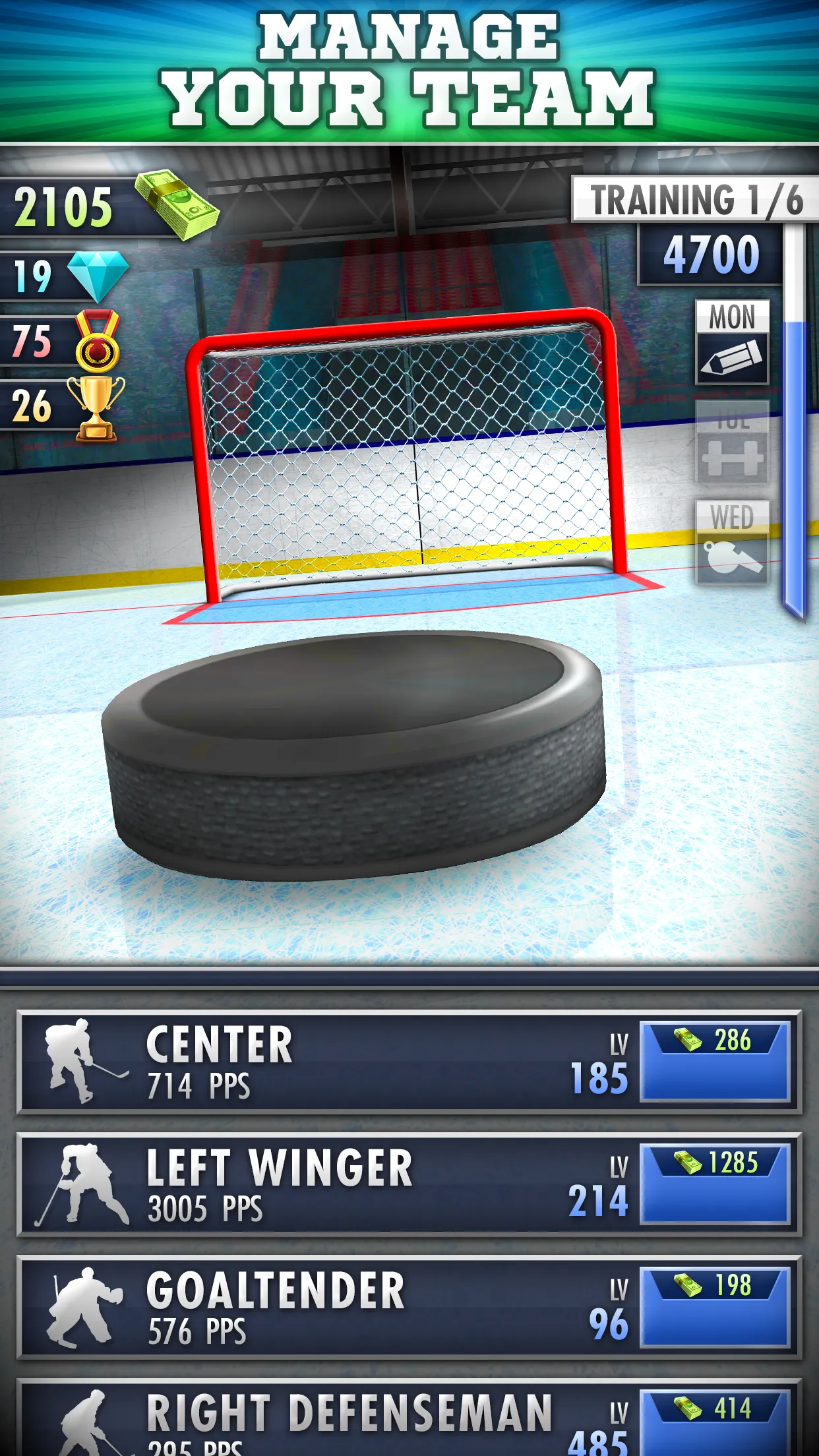 Hockey Clicker | Indus Appstore | Screenshot