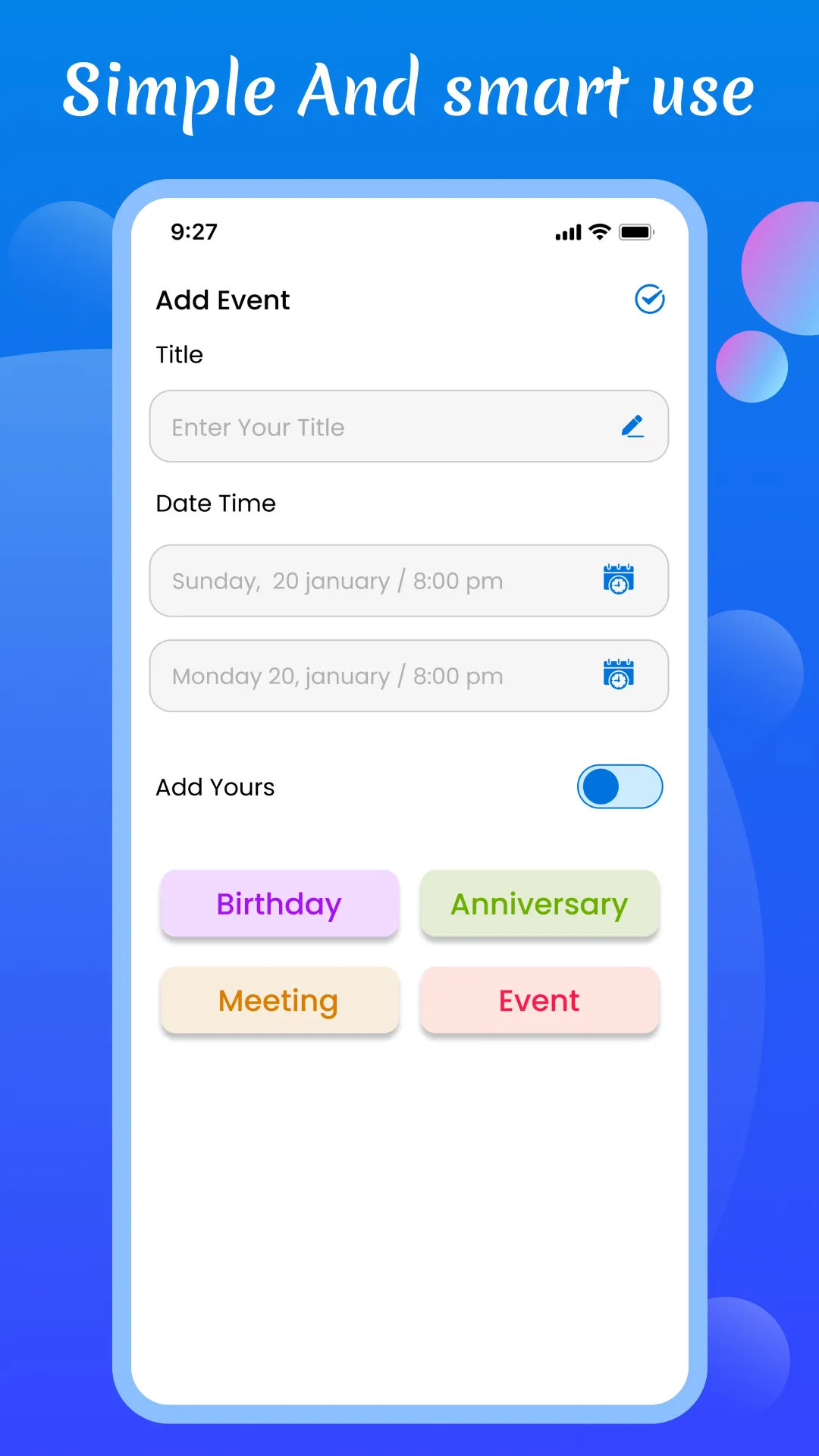 Calendar - Schedule Planner | Indus Appstore | Screenshot