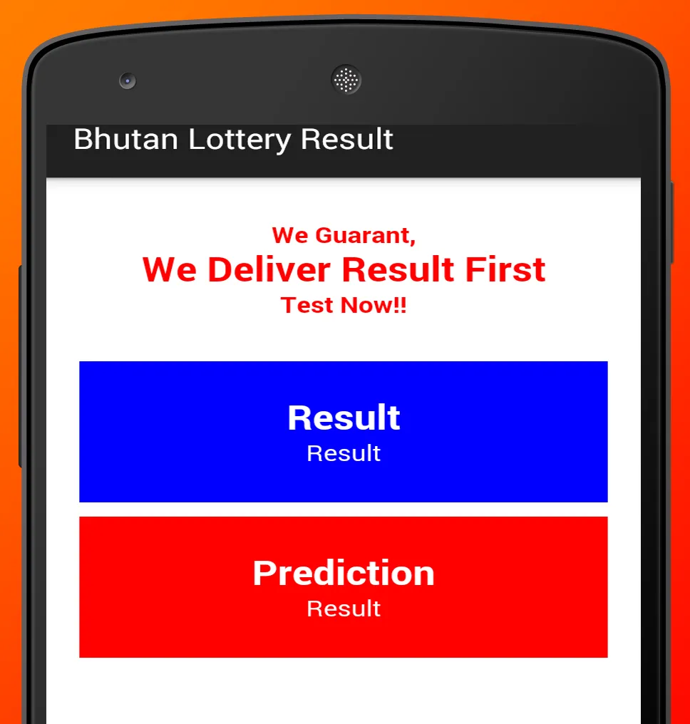 LiveG Lottery Result - Bhutan | Indus Appstore | Screenshot