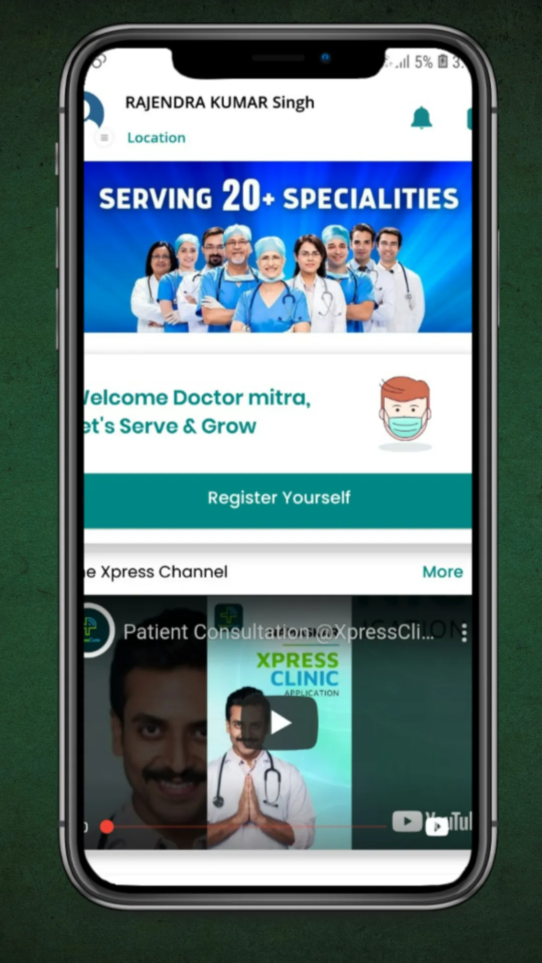 XpressCure e-Clinic App | Indus Appstore | Screenshot