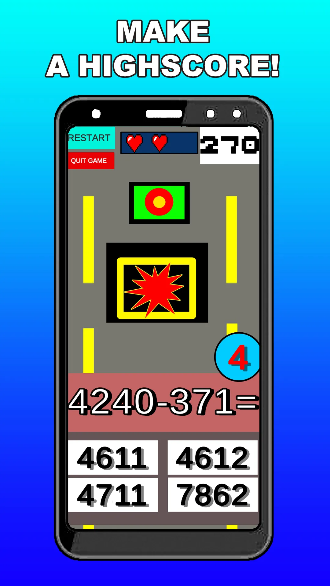 Math Blob RUN | Indus Appstore | Screenshot