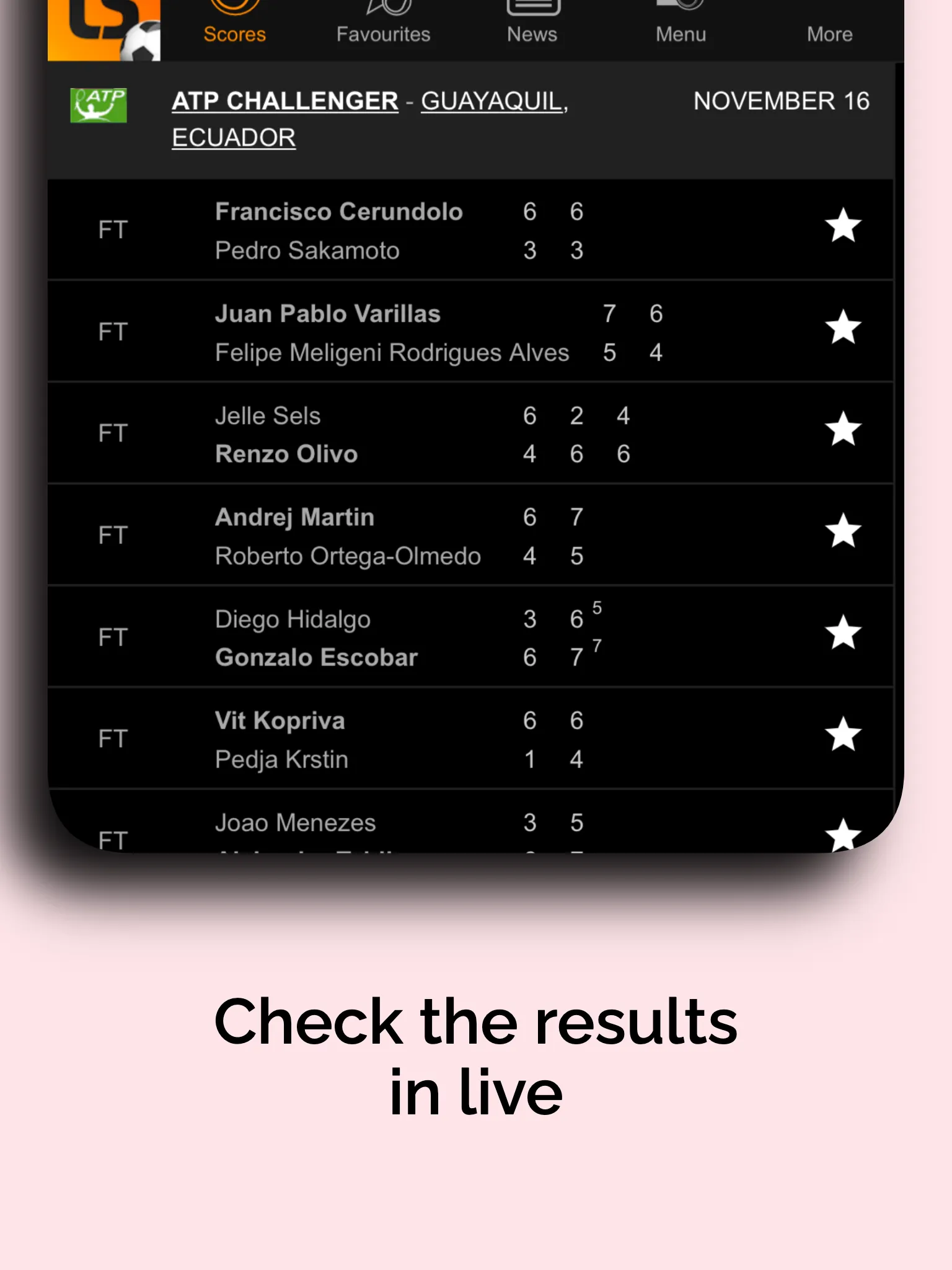 Bet Tennis | Indus Appstore | Screenshot