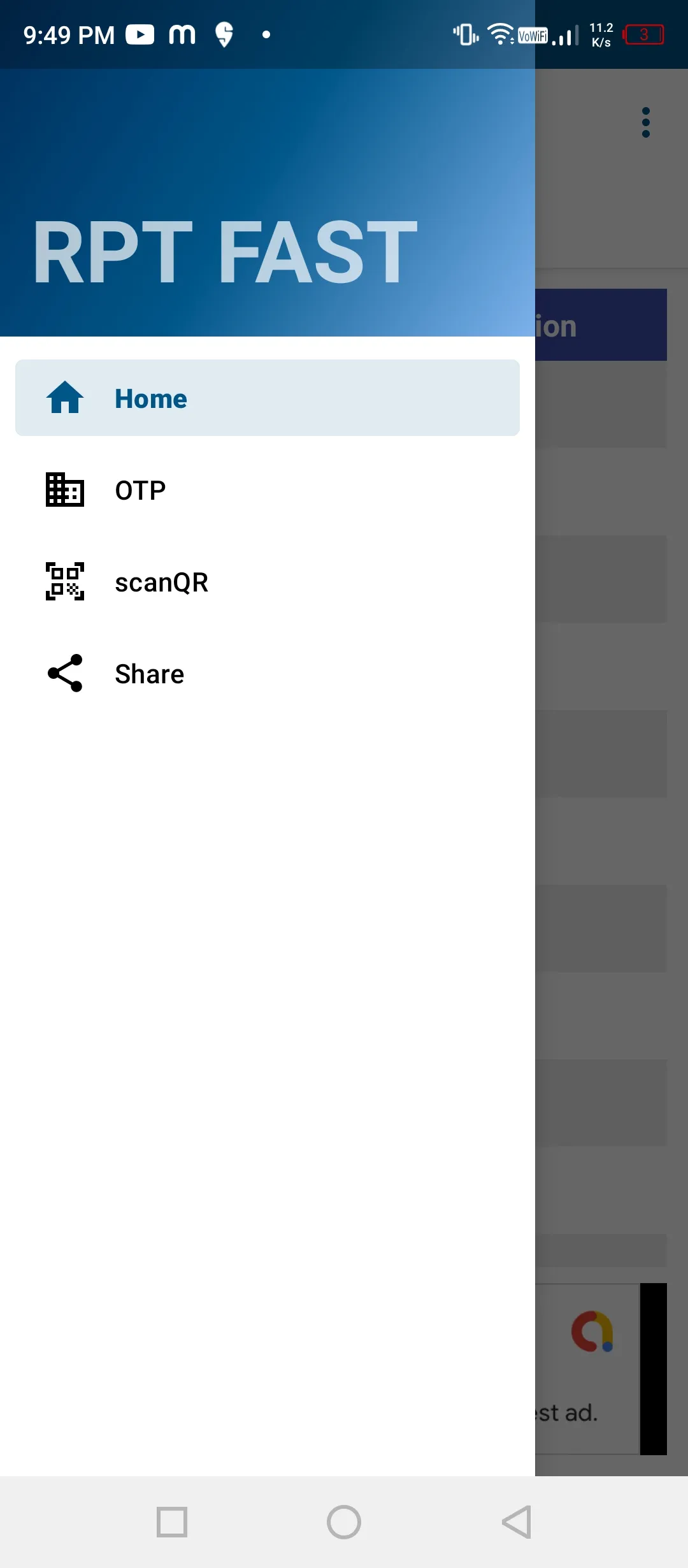 RPTFAST | Indus Appstore | Screenshot