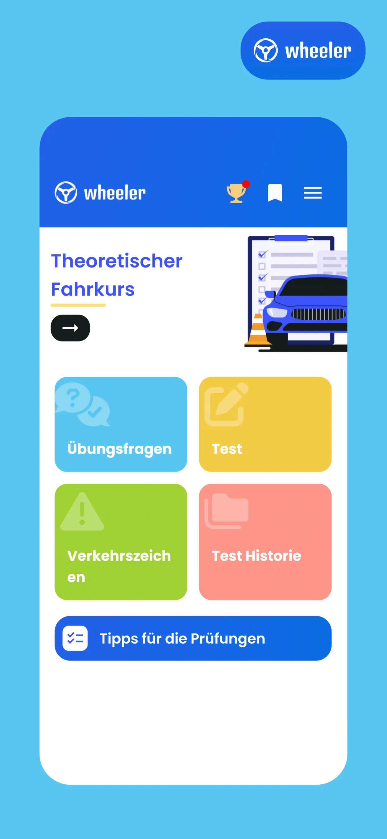 Auto Theorie | Schweiz | Indus Appstore | Screenshot