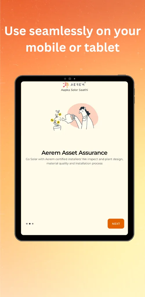 Aerem Customer | Indus Appstore | Screenshot