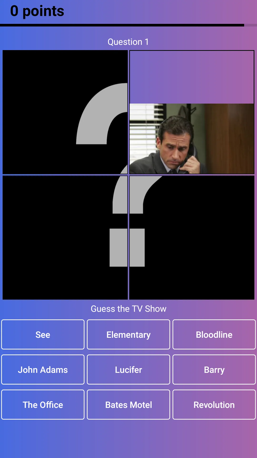 Guess the TV Show: Series Quiz | Indus Appstore | Screenshot