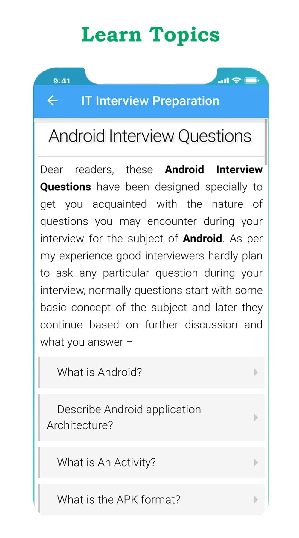 IT Interview Question and Answ | Indus Appstore | Screenshot