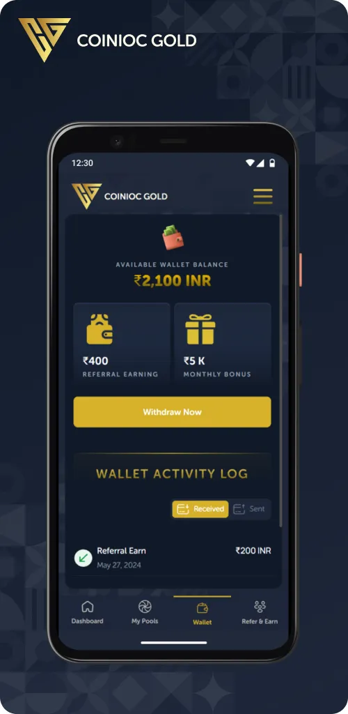 Coinioc Gold | Indus Appstore | Screenshot