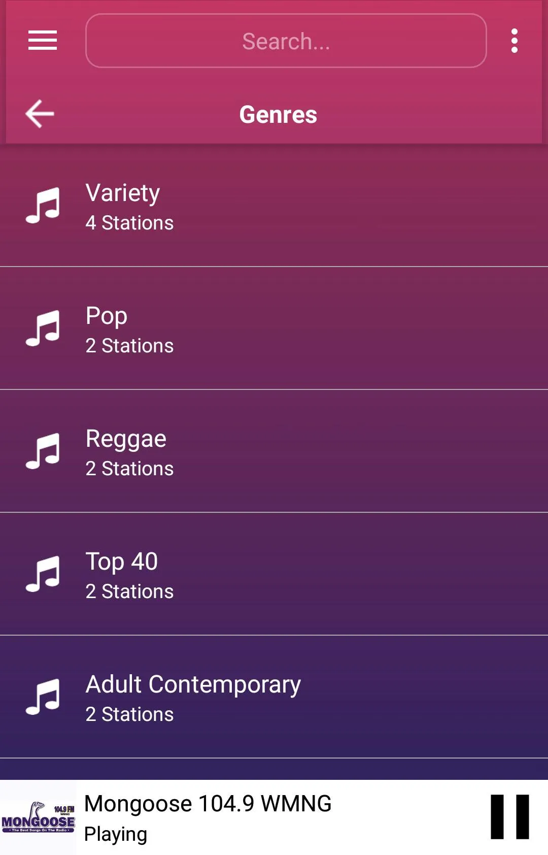 A2Z Virgin Islands FM Radio | Indus Appstore | Screenshot