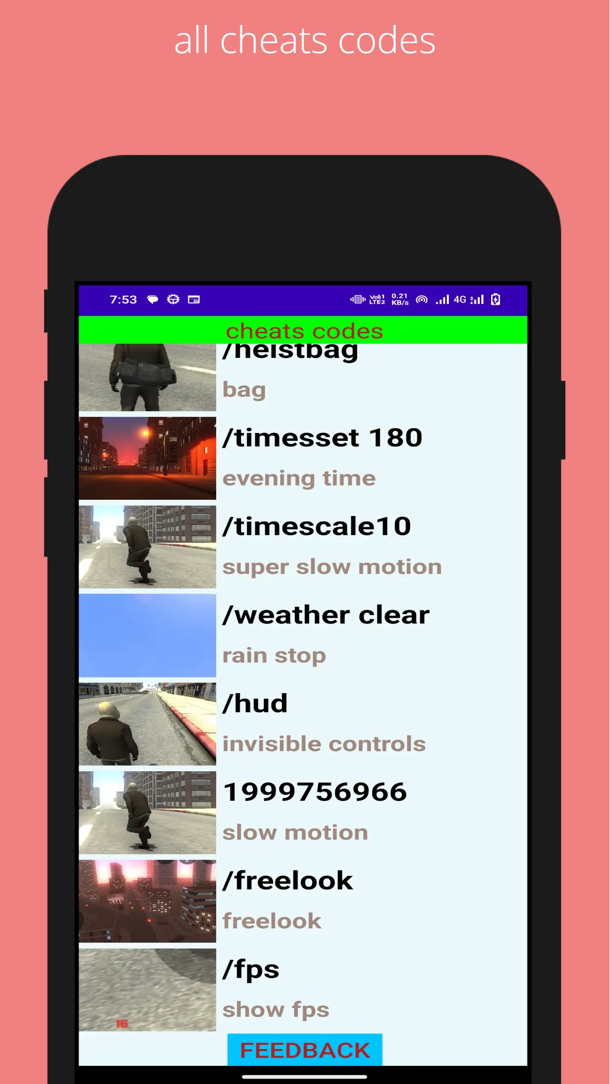 los angeles crime cheats codes | Indus Appstore | Screenshot