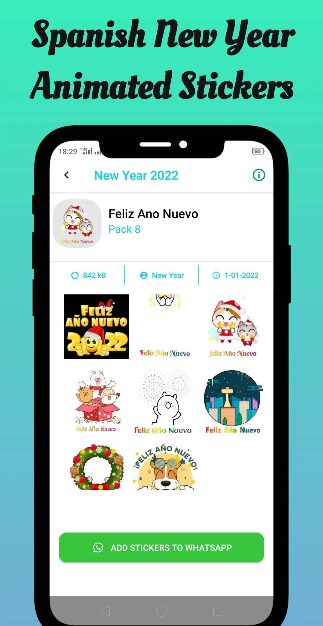 Happy New Year 2024 - Animated | Indus Appstore | Screenshot