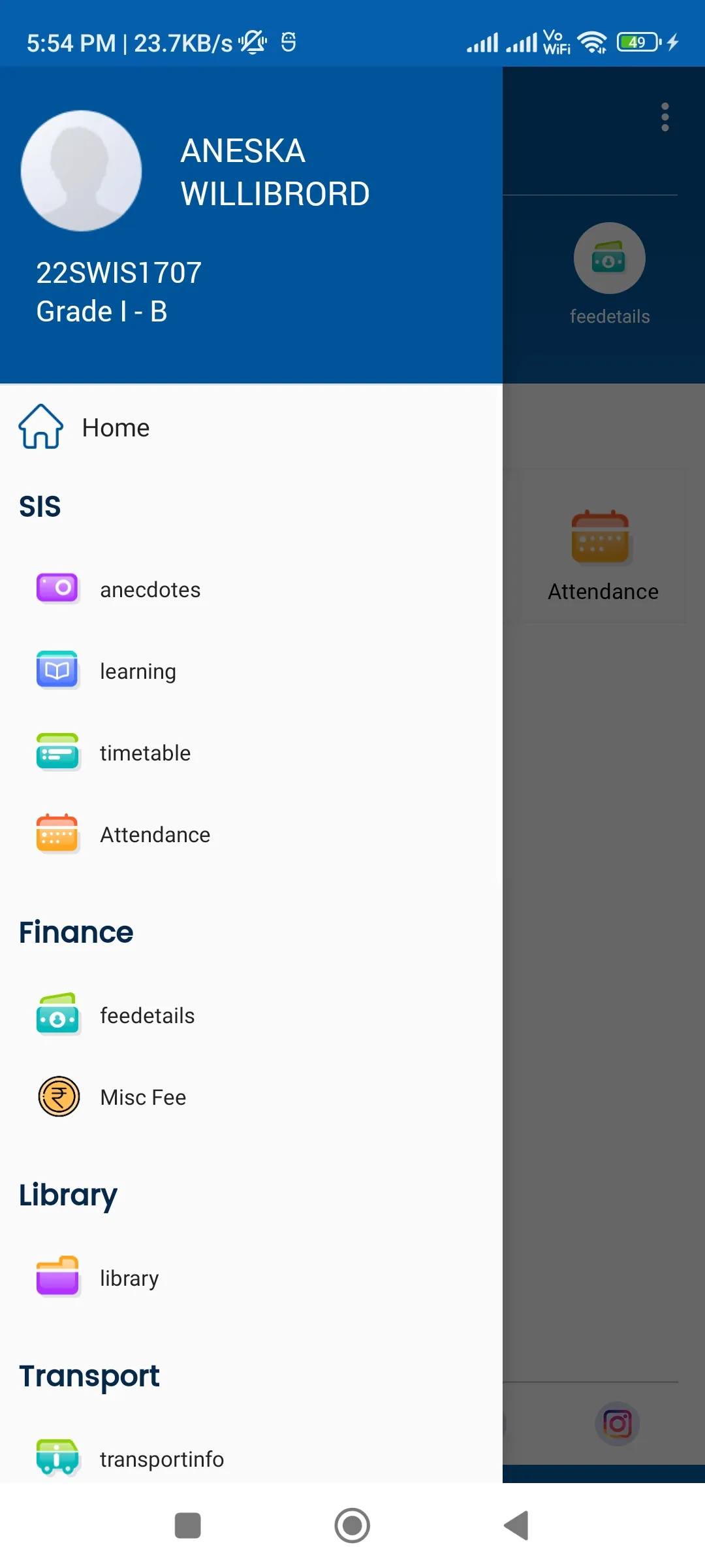 School Desk Parent Portal | Indus Appstore | Screenshot