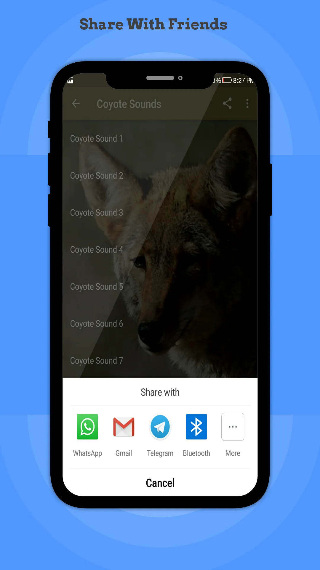 Coyote Sounds | Indus Appstore | Screenshot