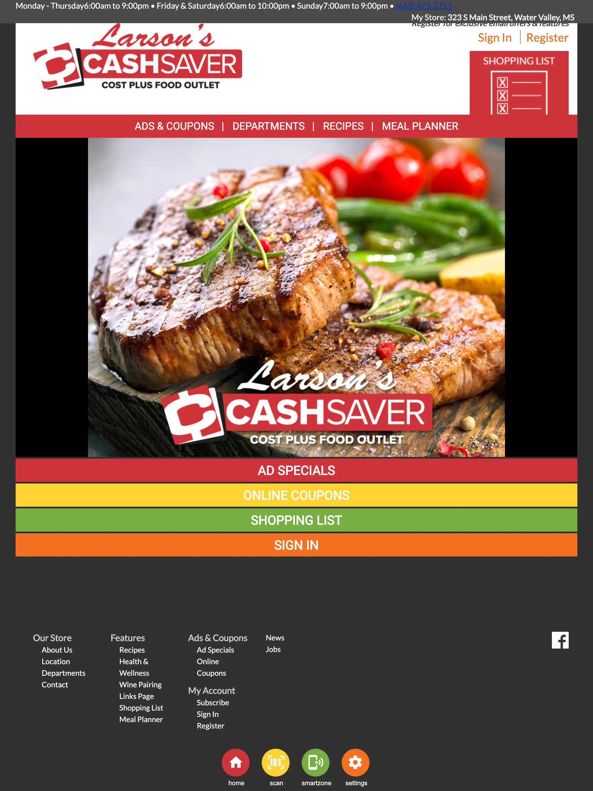 Larson's CashSaver | Indus Appstore | Screenshot