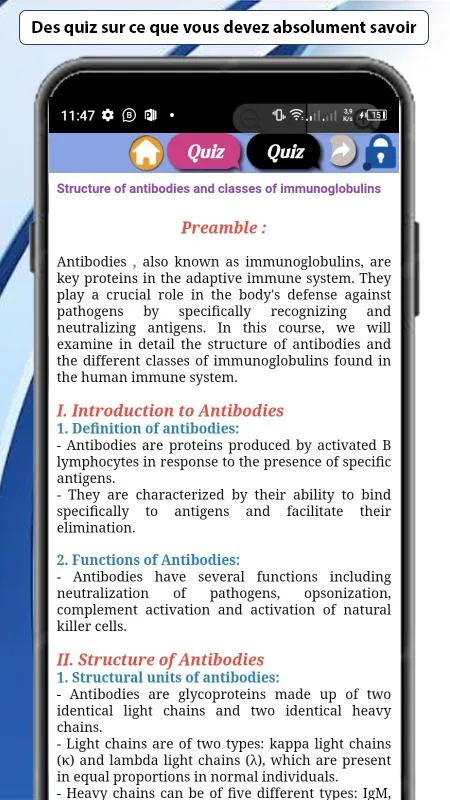 Immunology course | Indus Appstore | Screenshot