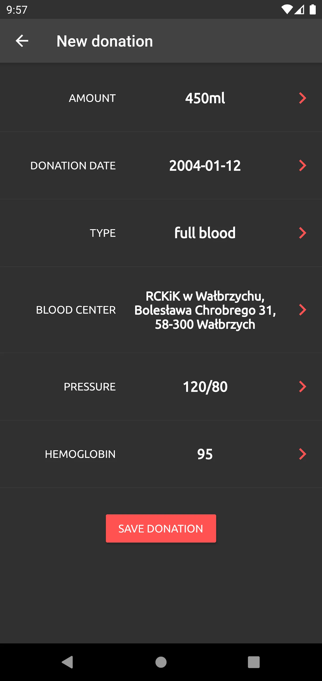 BloodDonor | Indus Appstore | Screenshot