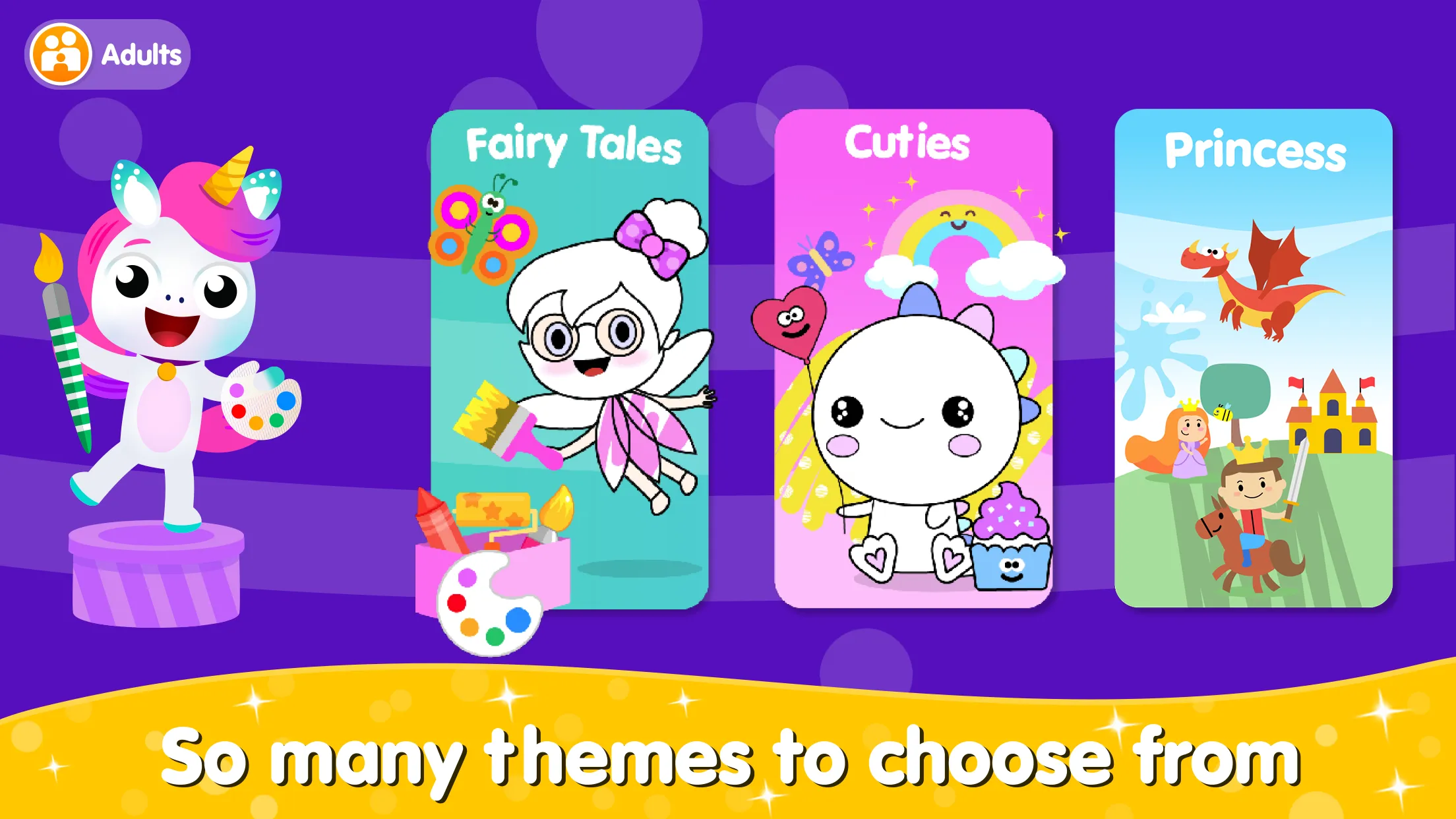 Coloring and Drawing For Girls | Indus Appstore | Screenshot