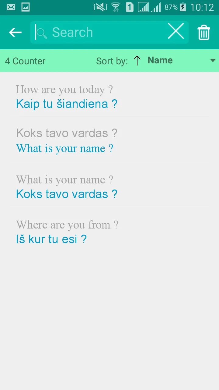 Lithuanian English Translator | Indus Appstore | Screenshot