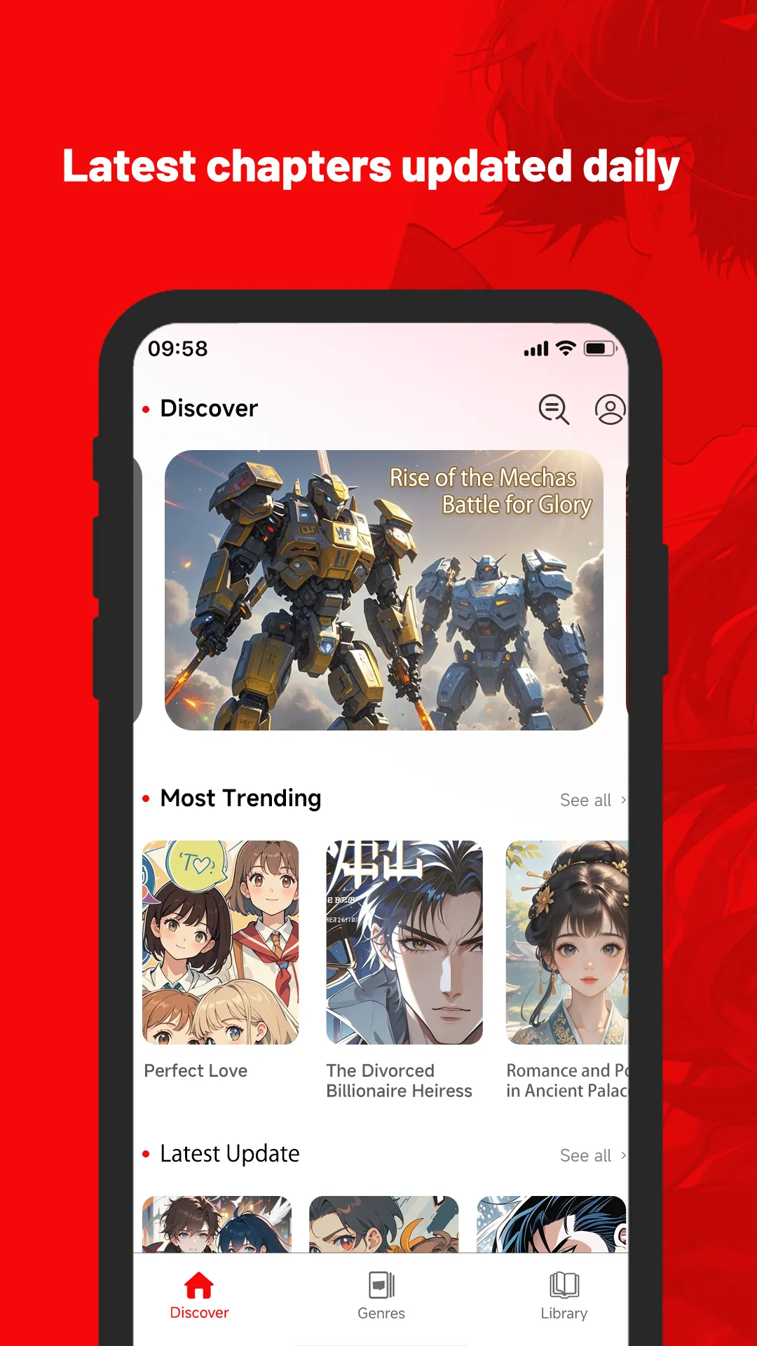 MangaHub | Indus Appstore | Screenshot