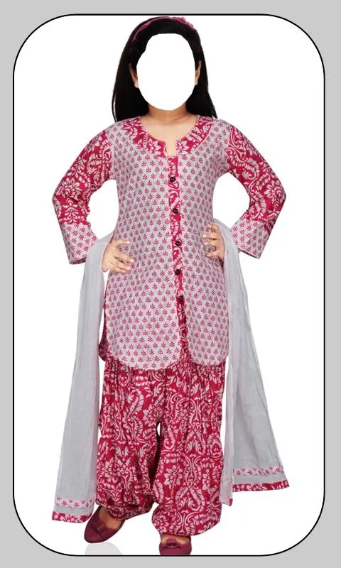 Kids Party Wear Patiala Suit | Indus Appstore | Screenshot