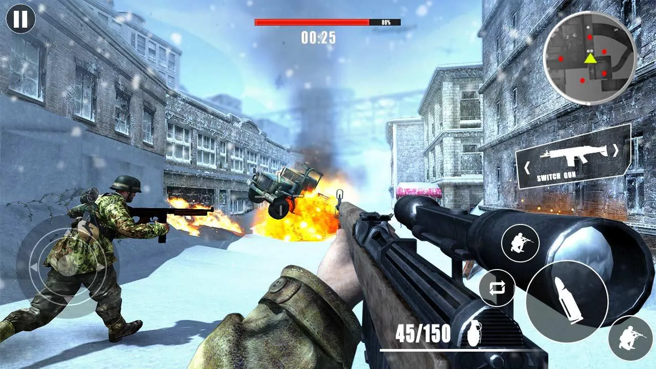 World War Strike: Gun Shooting | Indus Appstore | Screenshot