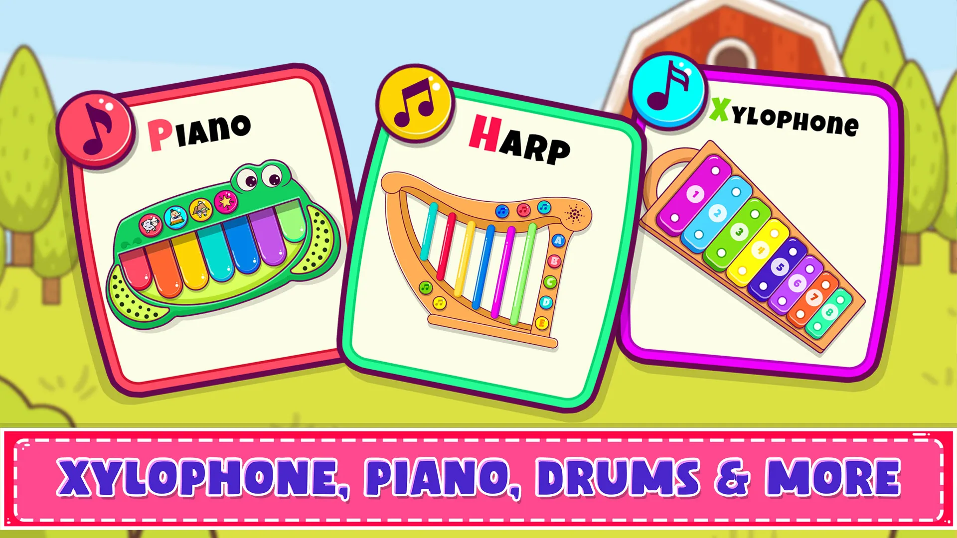 Musical Toy Piano and Songs | Indus Appstore | Screenshot