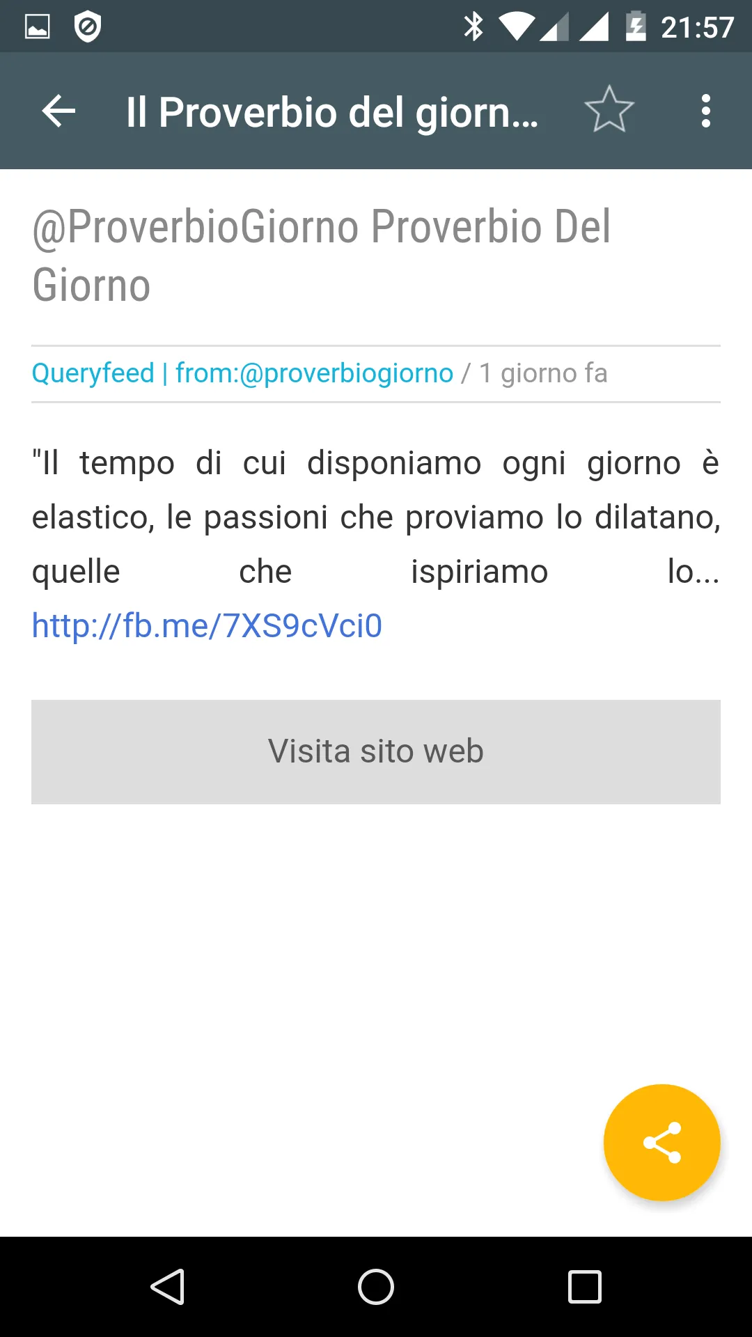 Almanacco Quotidiano | Indus Appstore | Screenshot