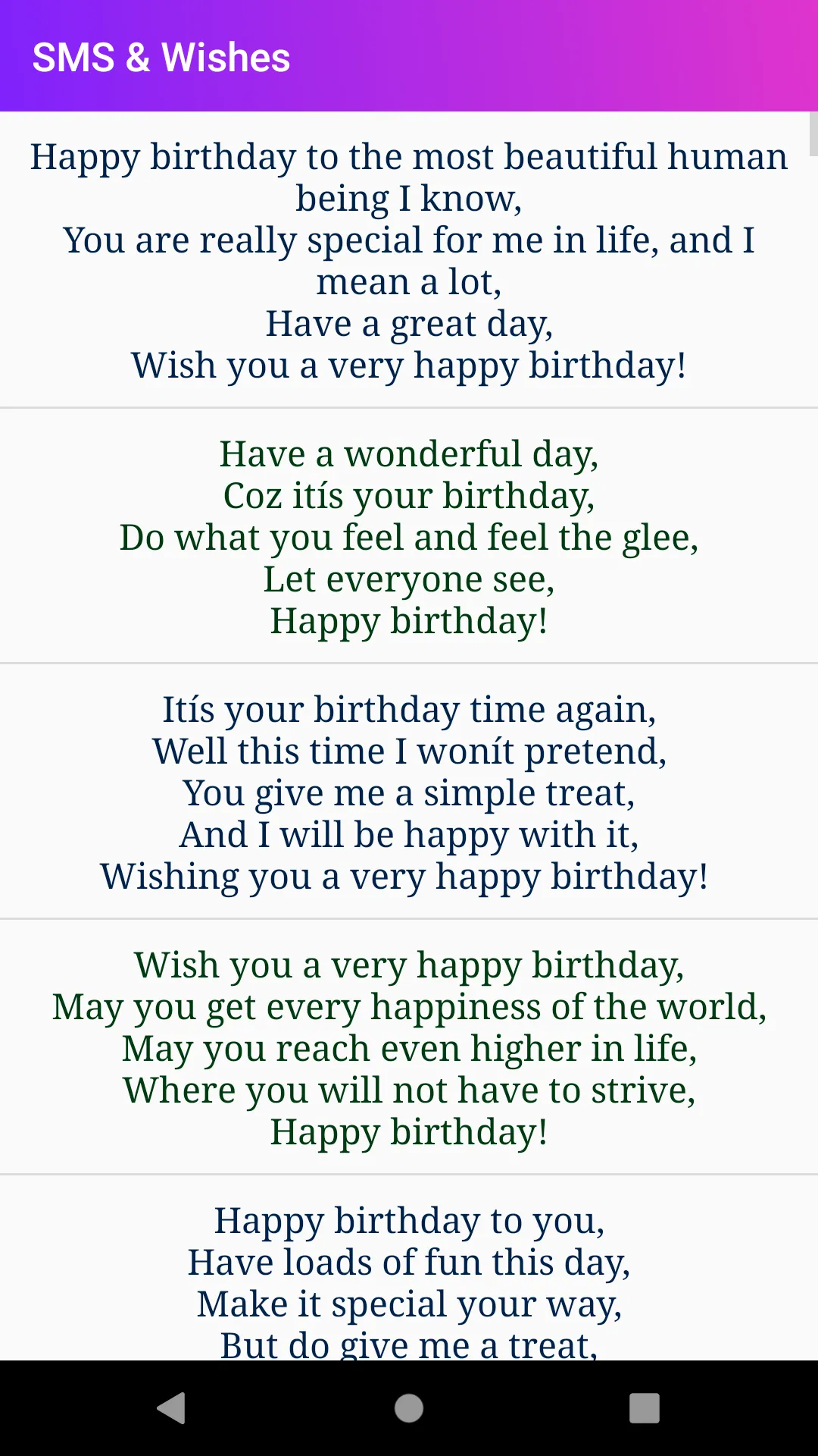 Birthday Wishes, Images | Indus Appstore | Screenshot