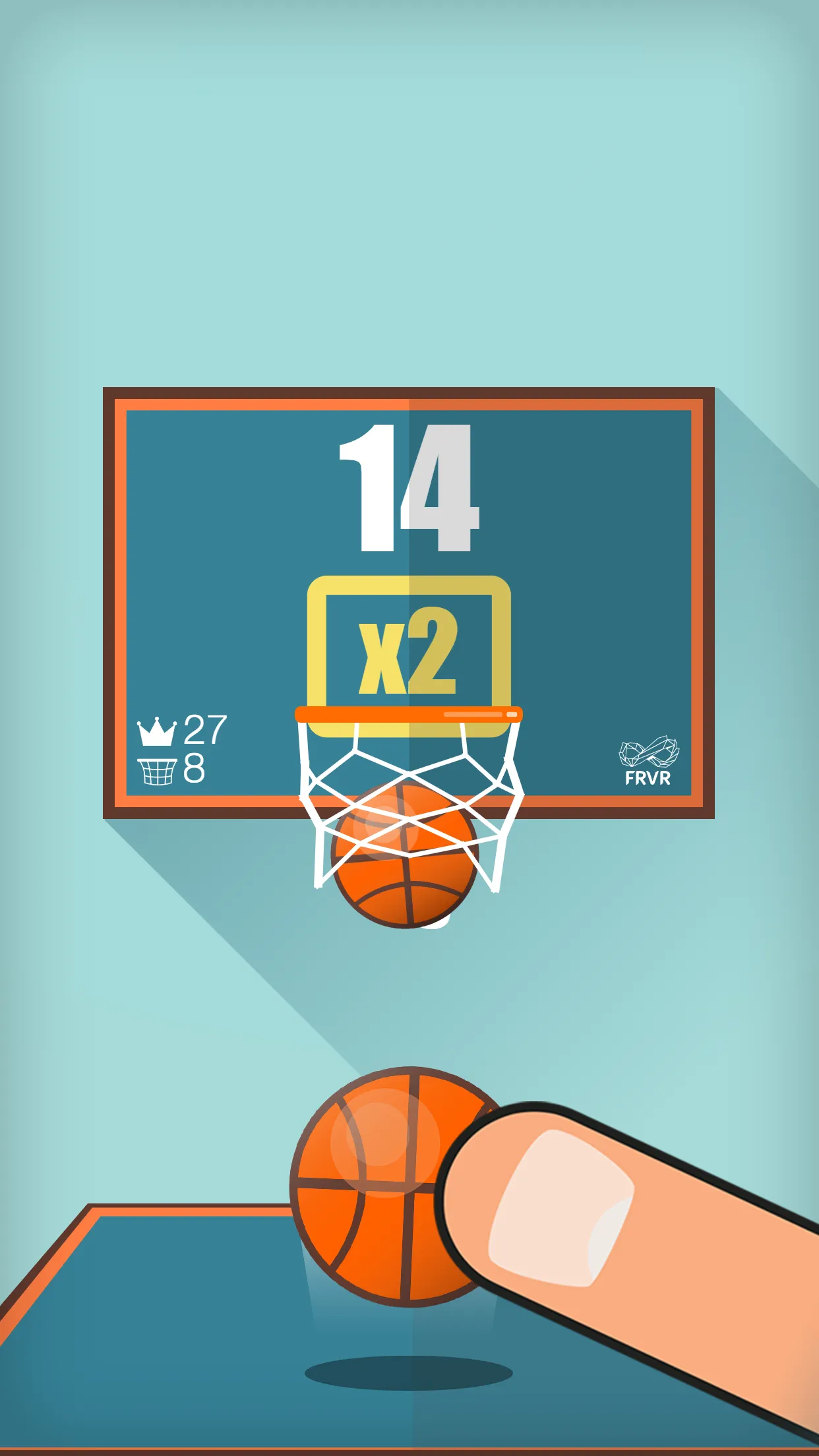 Basketball FRVR - Dunk Shoot | Indus Appstore | Screenshot