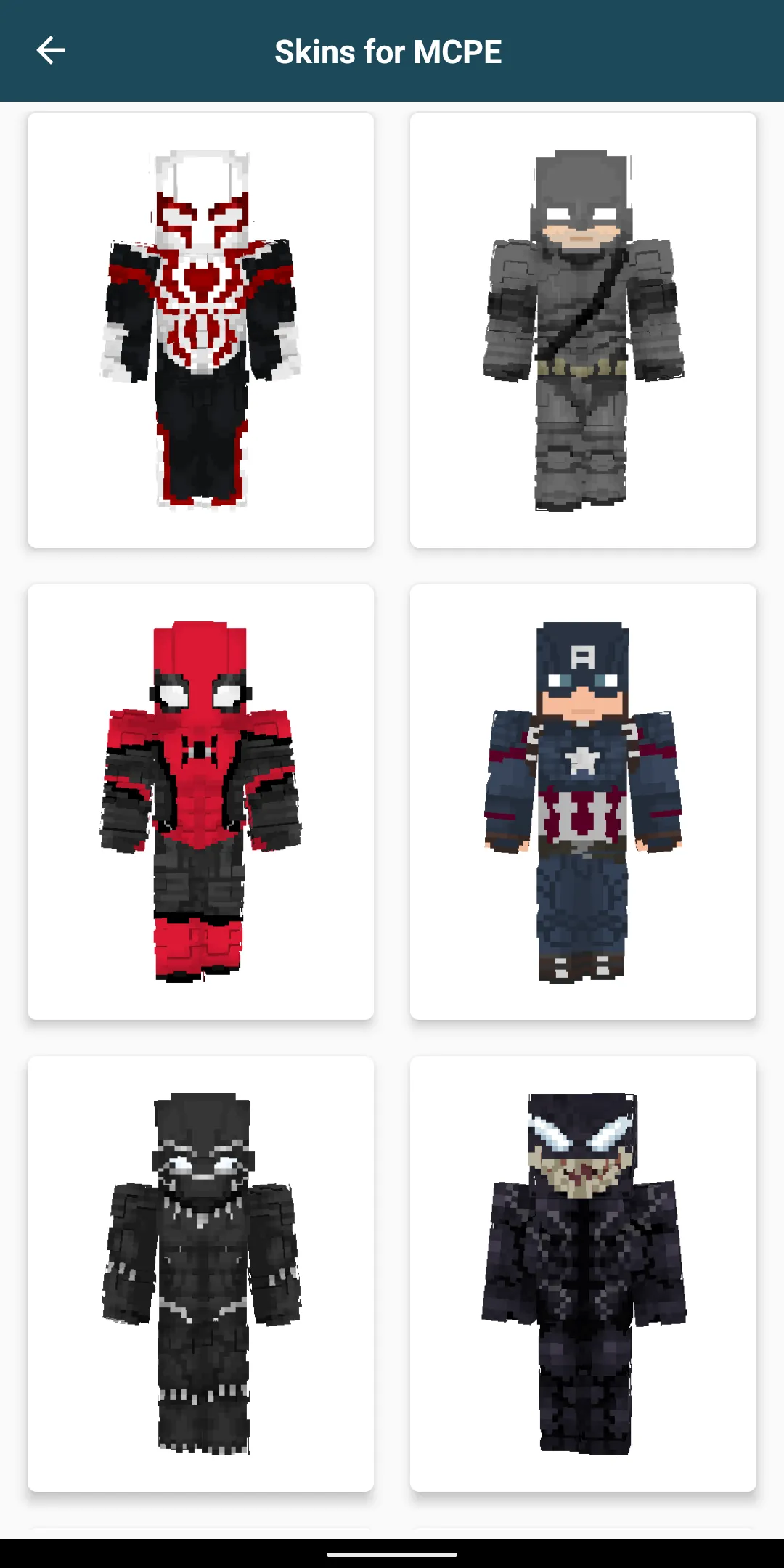 Superhero Skins for Minecraft | Indus Appstore | Screenshot