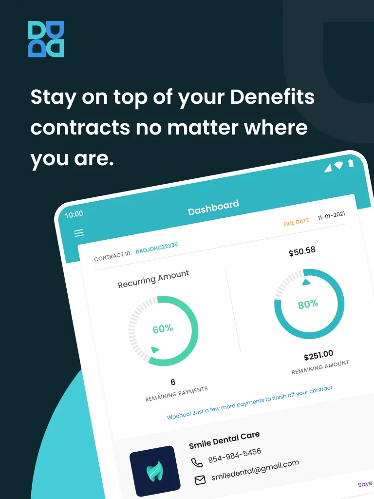 Denefits Customer | Indus Appstore | Screenshot