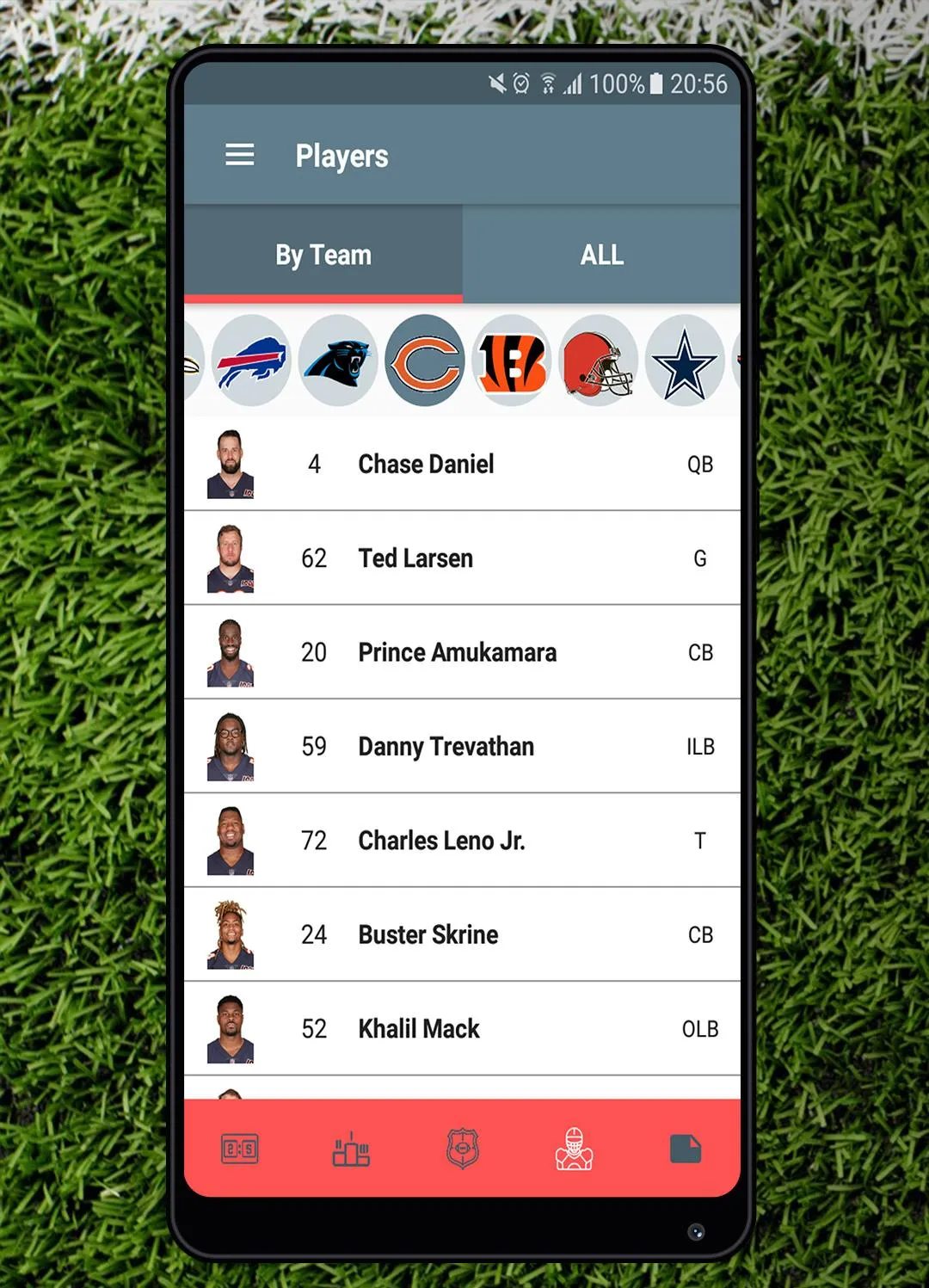 American Football NFL Stats, S | Indus Appstore | Screenshot