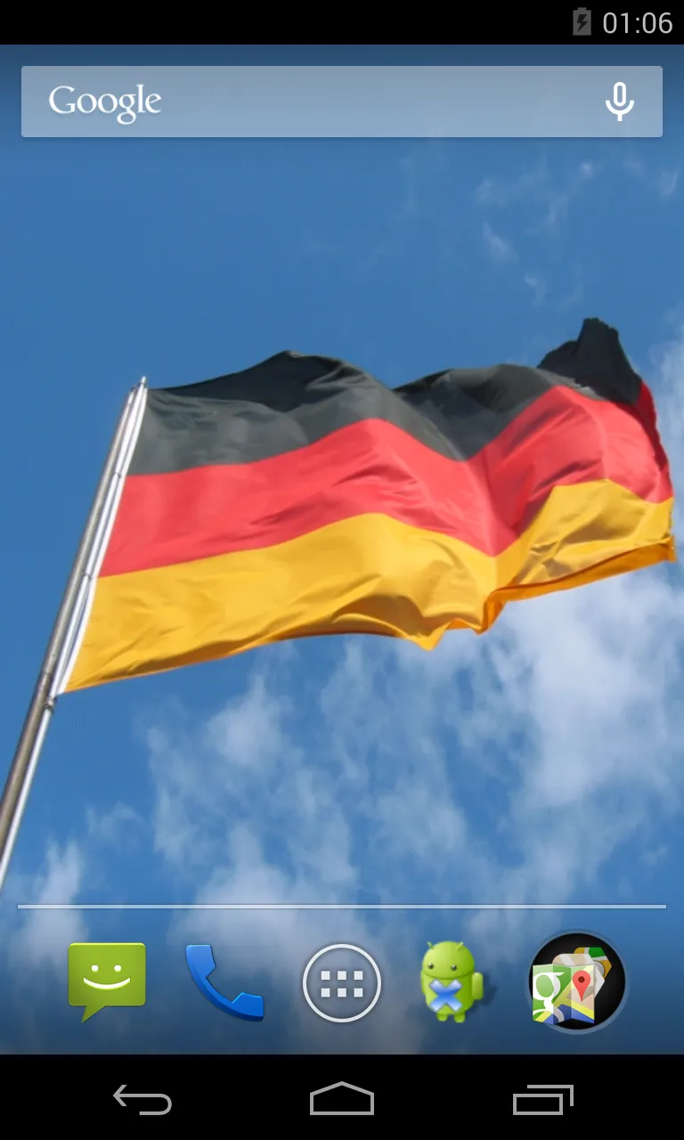 Flag of Germany Live Wallpaper | Indus Appstore | Screenshot