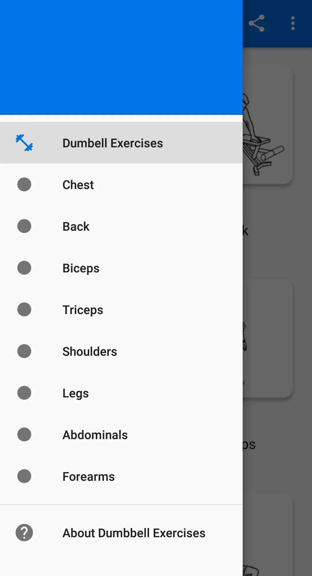 Dumbbell Exercises | Indus Appstore | Screenshot