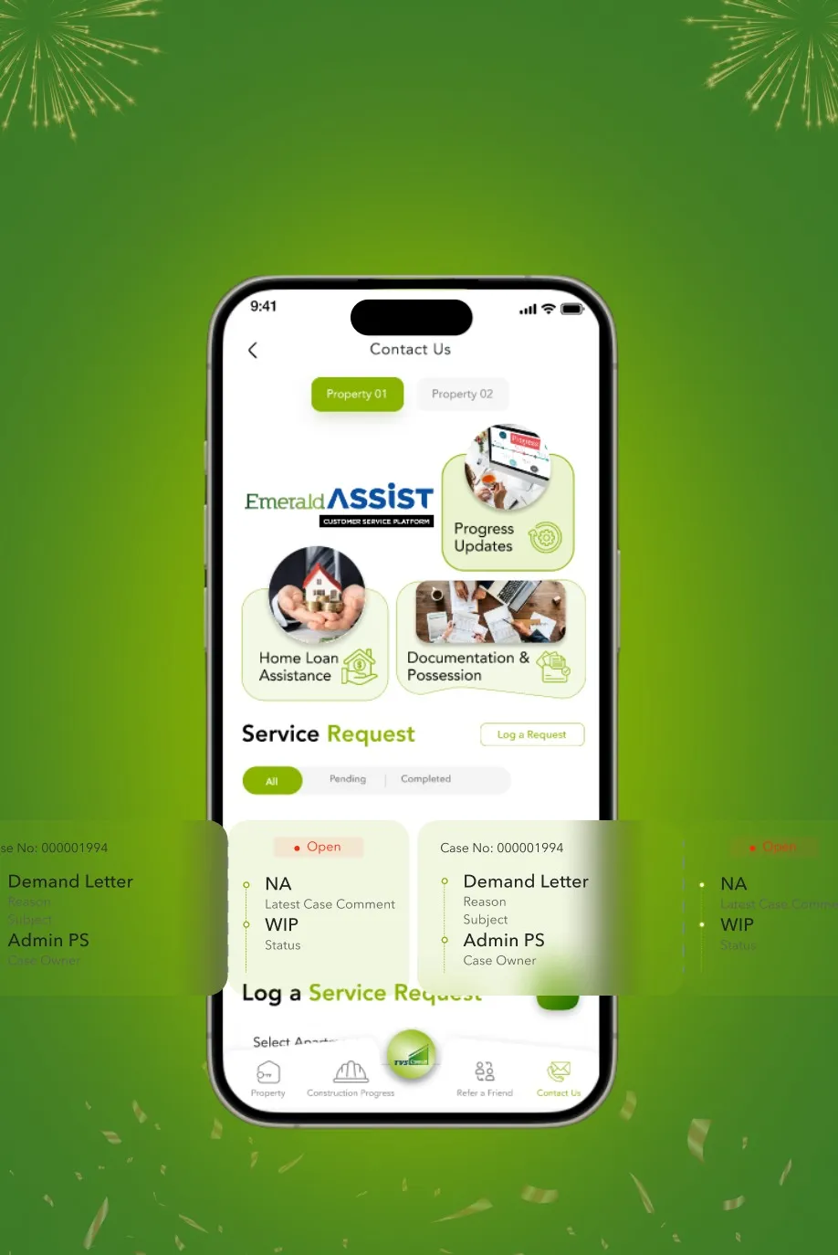 TVS Emerald Connect | Indus Appstore | Screenshot