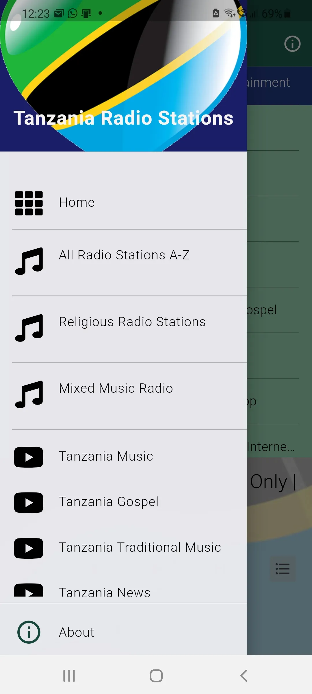 Tanzania Radio Stations | Indus Appstore | Screenshot