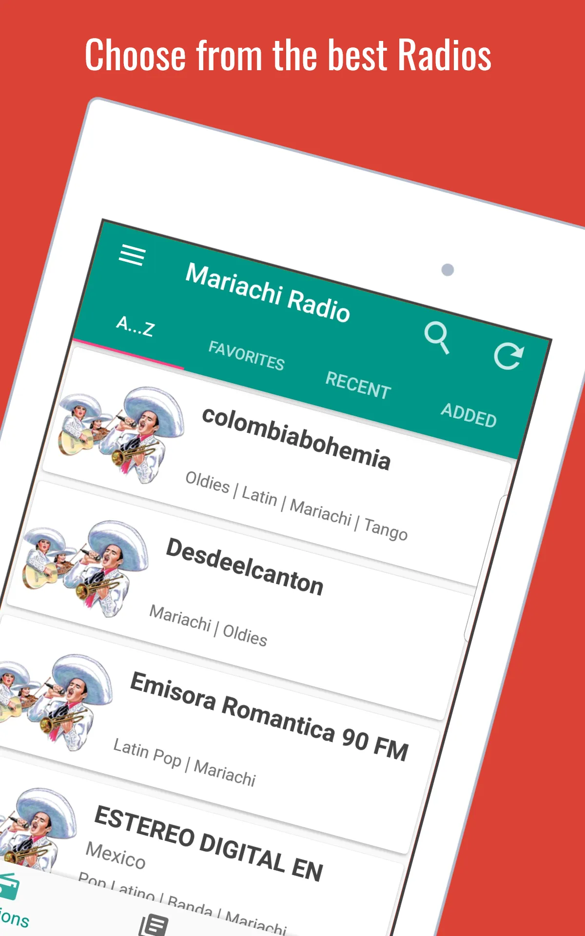 Mariachi Music Radio | Indus Appstore | Screenshot