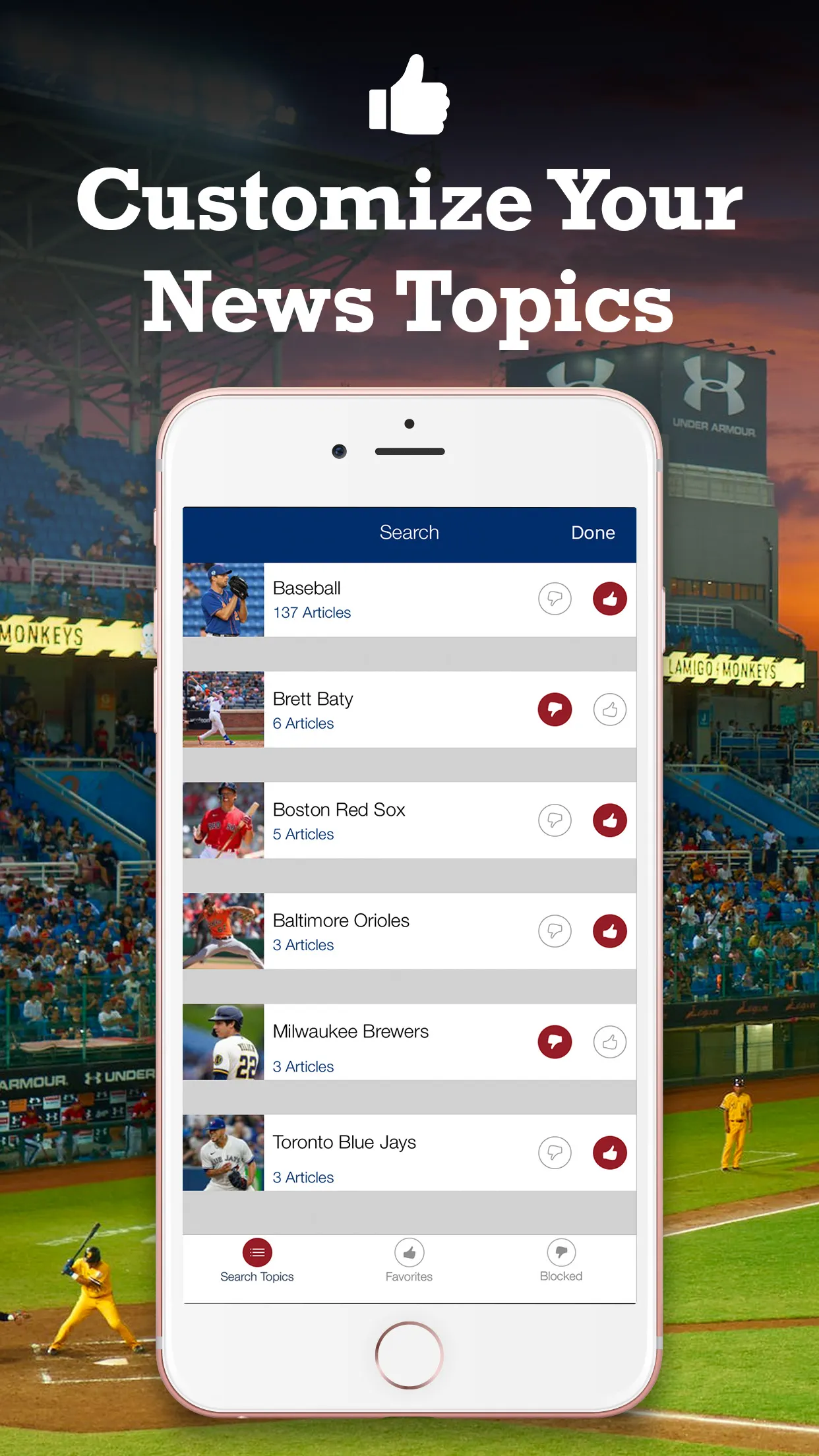 Fantasy Baseball News & Draft | Indus Appstore | Screenshot