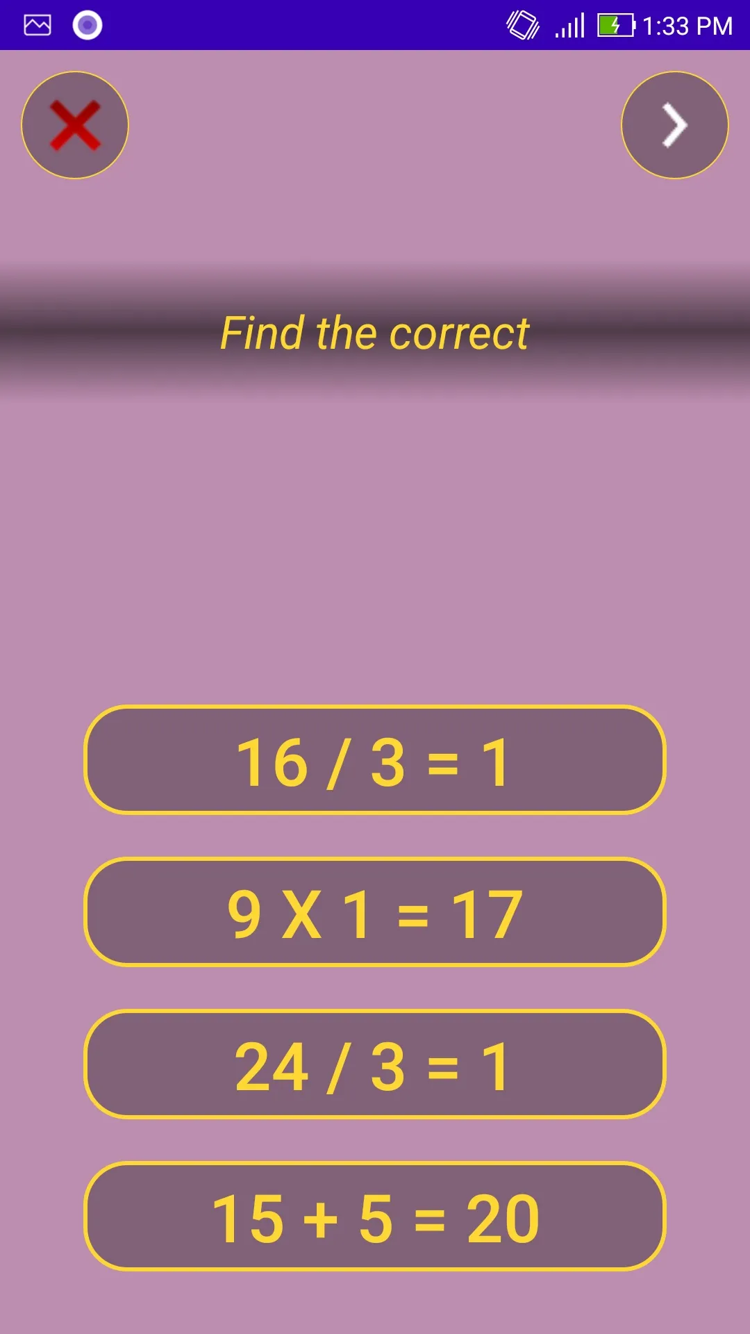 MathLearn - learn math and bra | Indus Appstore | Screenshot