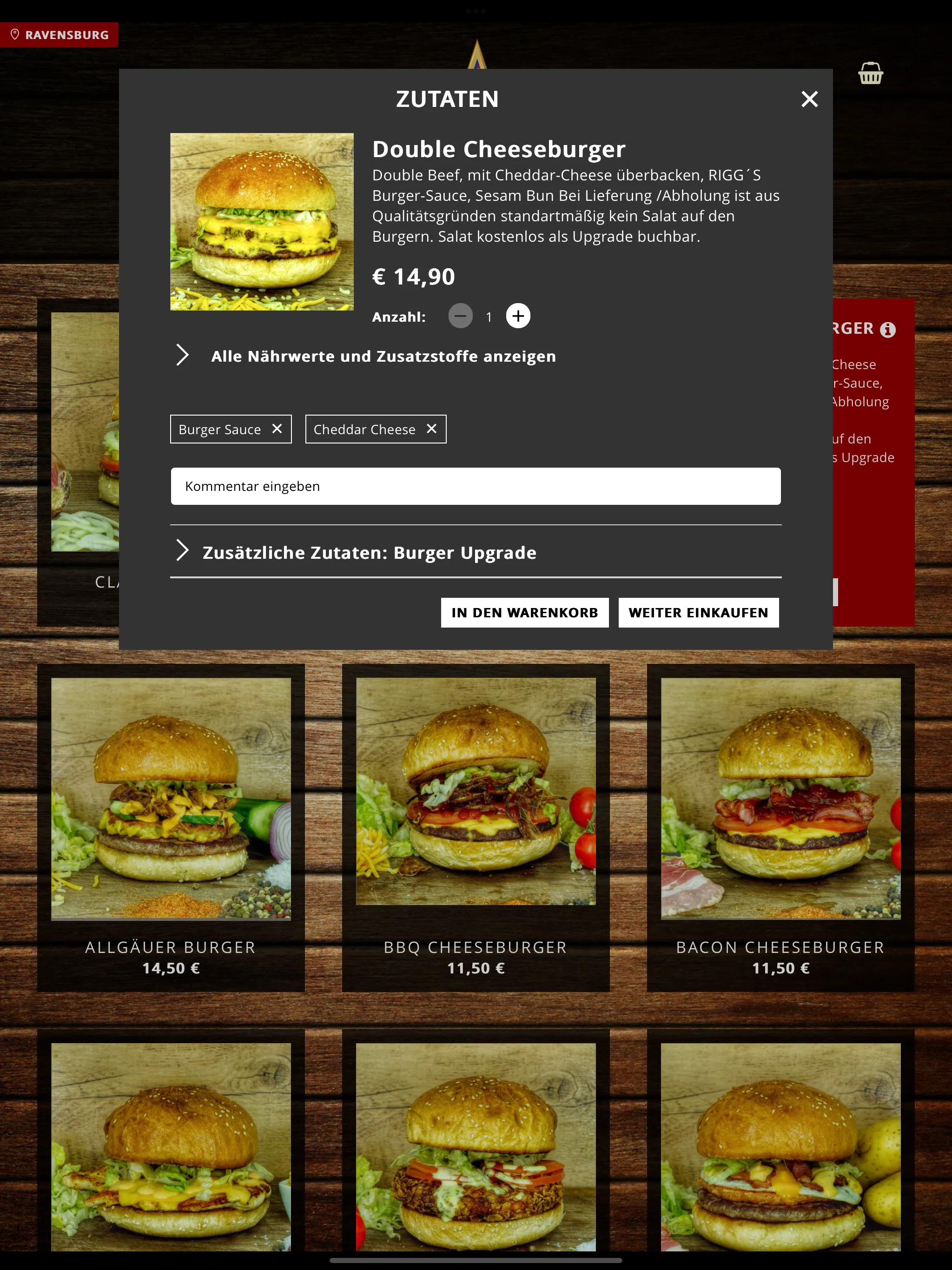 Rigg's Burger | Indus Appstore | Screenshot