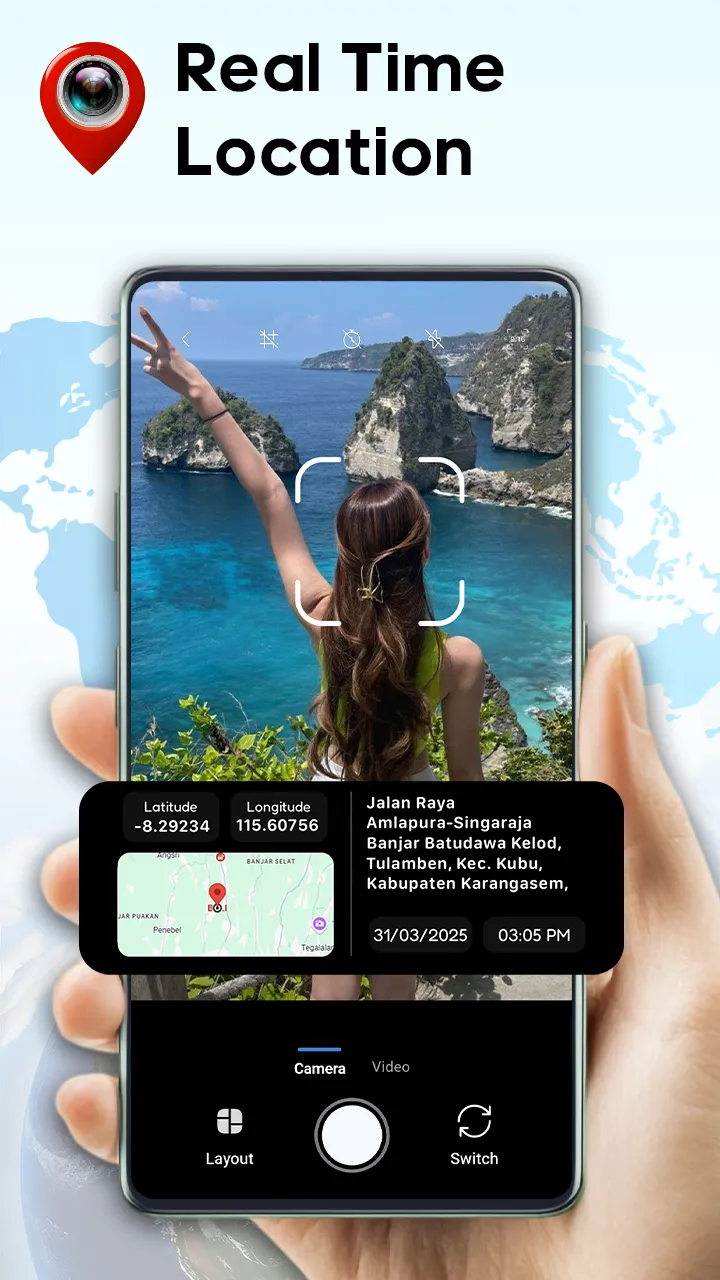 GPS Camera Map & Geotag Photos | Indus Appstore | Screenshot