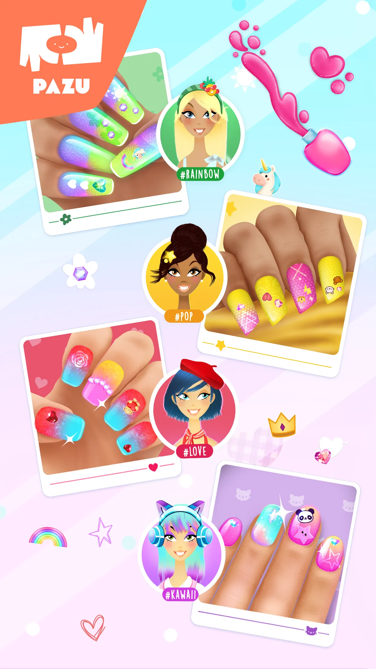 Girls Nail Salon - Kids Games | Indus Appstore | Screenshot