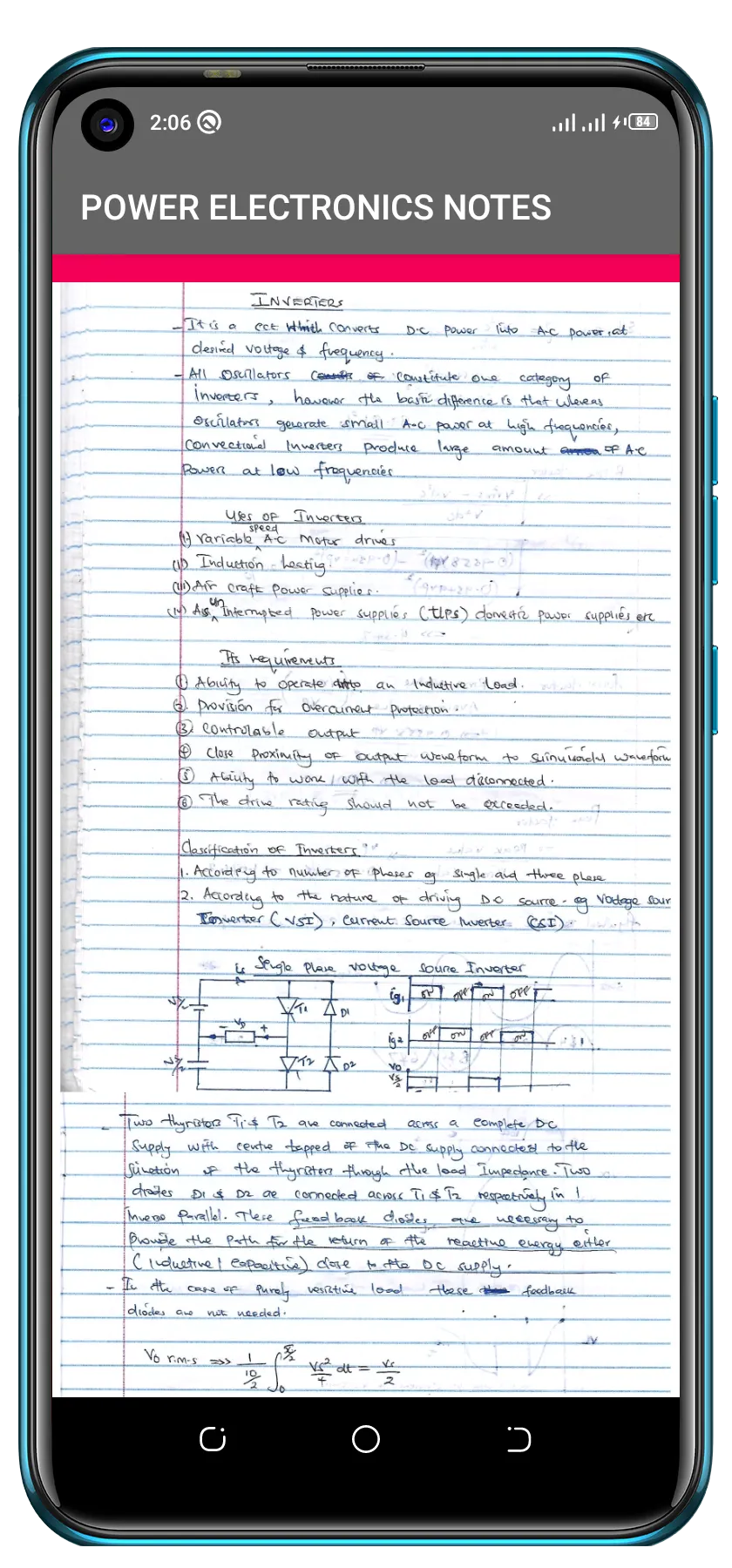 POWER ELECTRONICS NOTES | Indus Appstore | Screenshot