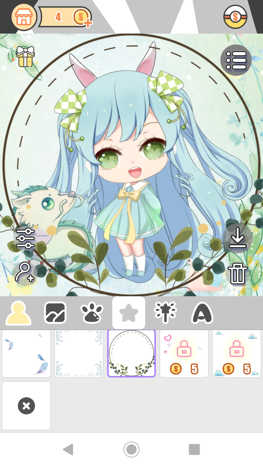 Cute Girl Avatar Factory | Indus Appstore | Screenshot