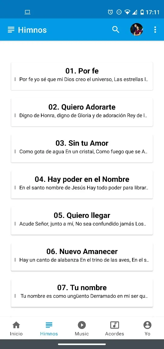 Manantial de Inspiración App | Indus Appstore | Screenshot