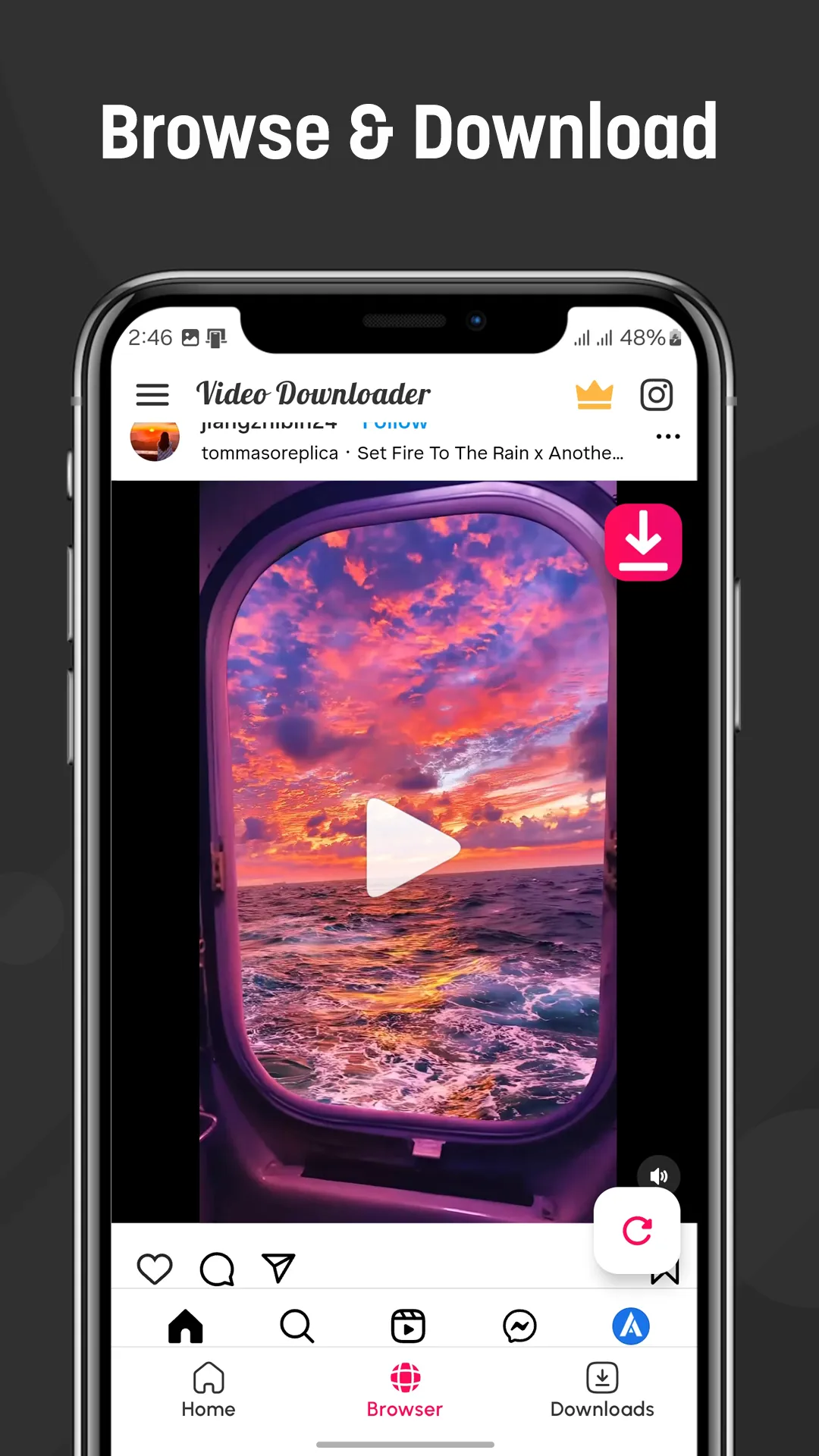 Video Downloader - Reels Saver | Indus Appstore | Screenshot