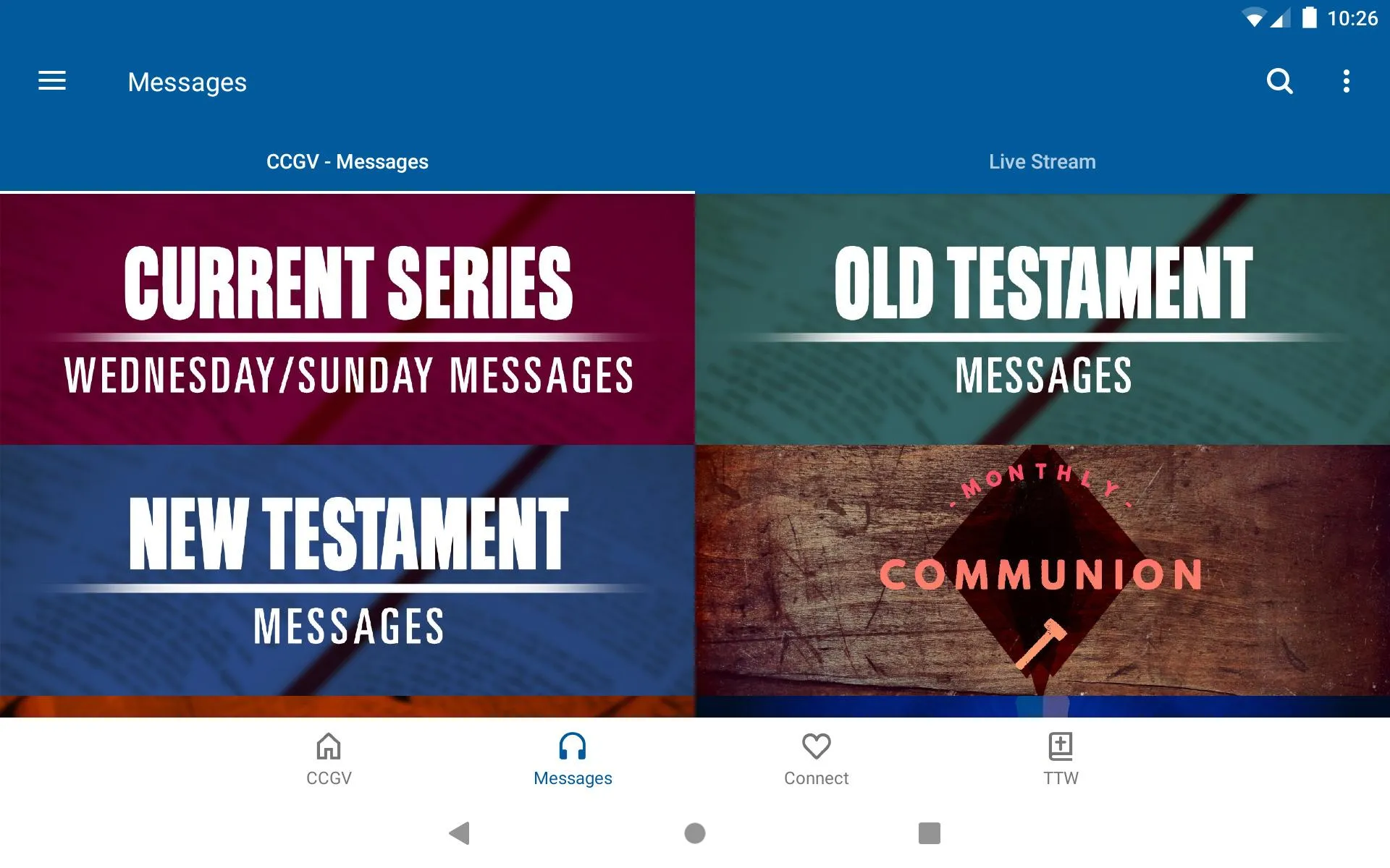 Calvary Chapel Green Valley | Indus Appstore | Screenshot