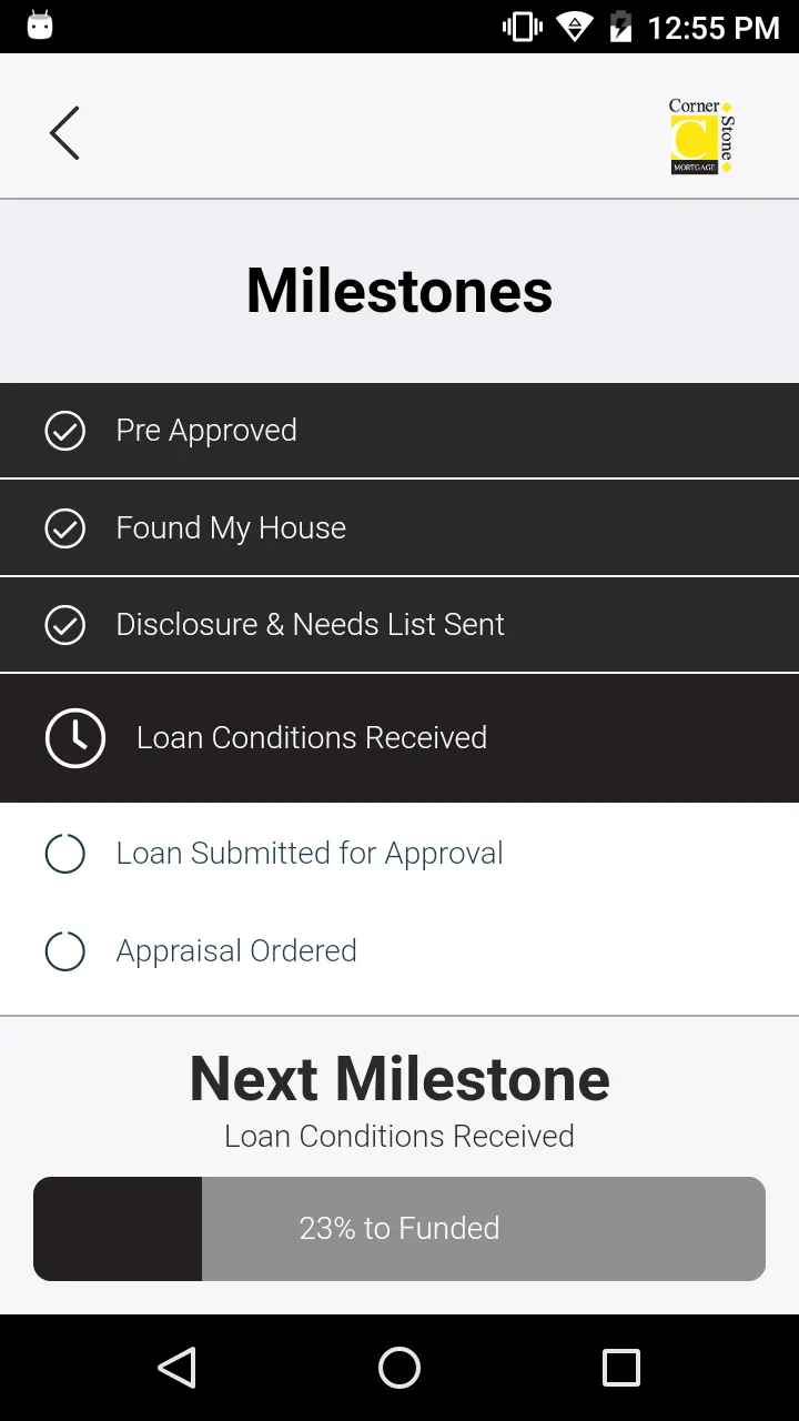 CornerStone Mortgage | Indus Appstore | Screenshot