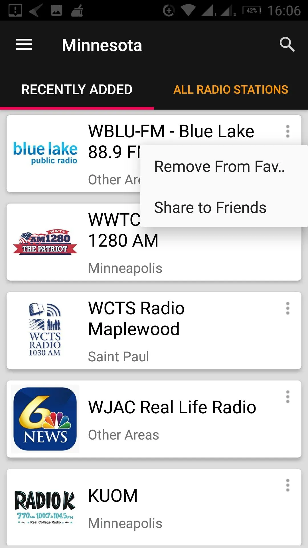 Minnesota Radio Stations - USA | Indus Appstore | Screenshot